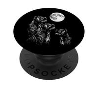 Cane Corso Hurlant À La Lune PopSockets PopGrip Adhésif