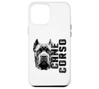 Cane Corso Italiano Dog Mastiff Guard Animal Breed Portrait Coque pour iPhone 12 Pro Max
