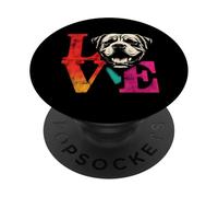 Cane Corso Love - Vintage Italian Mastiff amateur de races de chiens PopSockets PopGrip Adhésif