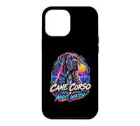 Cane Corso Montre de Nuit Cyberpunk Guardian Graphic, Dog Mom Coque pour iPhone 12 Pro Max