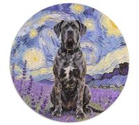 Cane Corso Puzzle 1000 Pièces Familial Pression Réduite Chien Mignon Puzzle Ronds Jeu D'Intelligence Adultes Et Enfants À Partir De 12 Ans1000pcs (67.5x67.5cm)