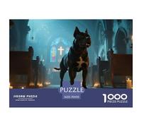 Cane CorsoPuzzle 1000 Pièces Chien Contes Magiques, Adultes/Enfants, Art Mural Moderne, Cadeau Unique 70x50cm/1000pcs