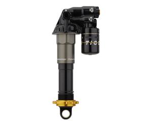 Cane Cr mortisseur à ressort en acier Tigon Double Barrel Trunnion noir 205 mm x 60 mm