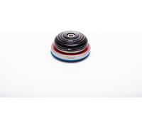 Cane Creek 110 Tapered Steuersatz, 1 1/8"-1.5", IS42/28.6/H9 | IS52/40, court, noir