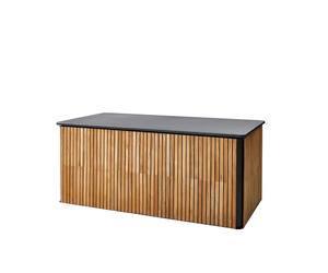 Cane-line Boîte de rangement Combine pour coussins Teck. Lava grey. grand