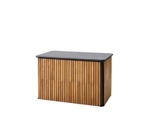 Cane-line Boîte de rangement Combine pour coussins Teck. Lava grey. petit