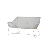 Cane-line Canapé Breeze weave 2 places White grey