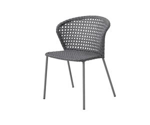 Cane-line Chaise Lean Light grey. Cane-Line french weave