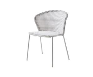 Cane-line Chaise Lean White grey. Cane-Line weave