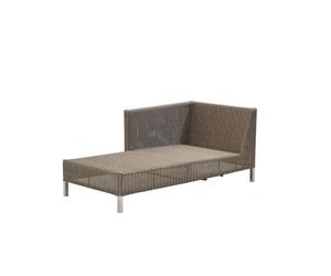 Cane-line Chaise longue Connect Taupe. droite