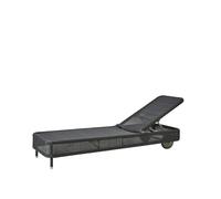 Cane-line Chaise longue Presley weave Graphite