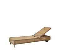Cane-line Chaise longue Presley weave Natural