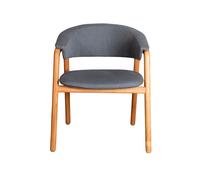 Cane-line Chaise Luna Cane-Line airtouch grey. support en teck