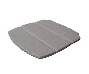 Cane-line Coussins d’assise pour fauteuil empilable Breeze brun, Designer Christina Strand, Nils Hvass, 49x2x47 cm