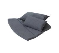 Cane-line Lot de coussins pour fauteuil à haut dossier Breeze, Designer Christina Strand, Nils Hvass, 3/18/26x62/32/39x55/4/11 cm