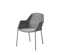 Cane-line Fauteuil empilable Breeze, Designer Christina Strand, Niels Hvass, 60x83x62 cm