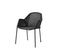 Cane-line Fauteuil empilable Breeze, Designer Christina Strand, Niels Hvass, 60x83x62 cm