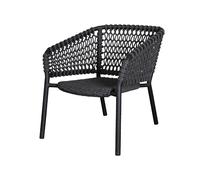 Cane-line Fauteuil lounge Ocean Dark grey