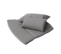 Cane-line Lot de coussins pour fauteuil à haut dossier Breeze, Designer Christina Strand, Nils Hvass, 62/32/39x3/18/26x55/4/11 cm