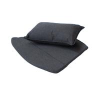 Cane-line Lot de coussins pour fauteuil lounge Breeze, Designer Christina Strand, Nils Hvass, 63/40x2/27x50/13 cm