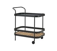Cane-line Outdoor Chariot de bar Roll - gris lave