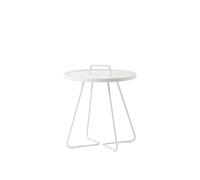Cane-line Outdoor Table d'appoint On the move - Ø 37 cm - blanc