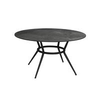 Cane-line Table à manger ronde Joy Dark grey-Lava grey Ø144 cm