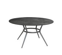 Cane-line Table à manger ronde Joy Dark grey-Light grey Ø144 cm