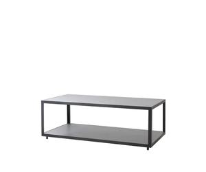 Cane-line Table basse Level céramique 62x122 cm Light grey-lava grey