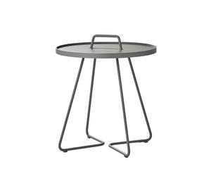 Cane-line Table d’appoint On-the-move, Designer Christina Strand, Niels Hvass, 44x54x44 cm