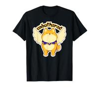 Cane Unbothered Con Ali e Stile Calmo T-Shirt