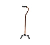 Cane - Walking Stick for Men and Women - Lightweight Adjustable Staff - Comfortable Right and Left Hand Grip for Stability Support - Four Prong Sturdy Aluminum Travel Aid - 4 Tip