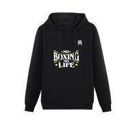 Canelo Alvarez No Boxing No Life Hoodies Pullover Hoody Black Sweatershirt M