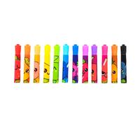 Jouetprive-Fruity Squad Markers Super Wide Tip with Fragrance, 12 pieces.