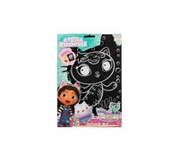 Canenco Gabby's Dollhouse Kit d'art à gratter - Affiches créatives pour enfants