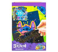 Canenco Set De Papeterie Scratch Art Disney Stitch