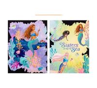 Canenco The Little Mermaid Scratch Art Poster Disney Rainbow