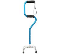 Canes Portable Walking Stick Healthcare Aluminium Aide Walking Walking Aid évolutif à Quatre Pattes