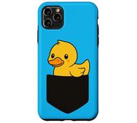 Caneton mignon Pocket Pal Funny Baby Duck Animal de la ferme Coque pour iPhone 11 Pro Max