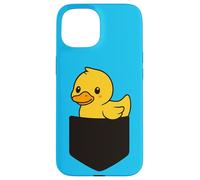 Caneton mignon Pocket Pal Funny Baby Duck Animal de la ferme Coque pour iPhone 15