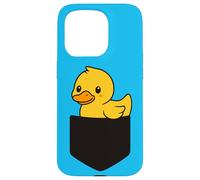 Caneton mignon Pocket Pal Funny Baby Duck Animal de la ferme Coque pour iPhone 15 Pro