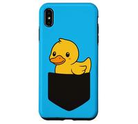 Caneton mignon Pocket Pal Funny Baby Duck Animal de la ferme Coque pour iPhone XS Max