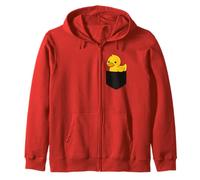 Caneton mignon Pocket Pal Funny Baby Duck Animal de la ferme Sweat à Capuche