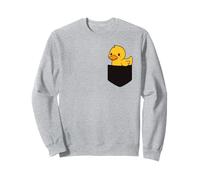 Caneton mignon Pocket Pal Funny Baby Duck Animal de la ferme Sweatshirt