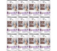Canette de canard cru Paleo VetExpert pour adulte, 12 x 400 g