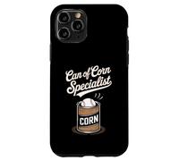 Canette de maïs Baseball Humour avec Baseball Vintage Coque pour iPhone 11 Pro