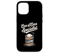 Canette de maïs Baseball Humour avec Baseball Vintage Coque pour iPhone 12/12 Pro