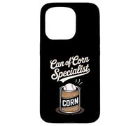 Canette de maïs Baseball Humour avec Baseball Vintage Coque pour iPhone 15 Pro
