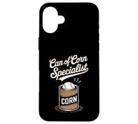 Canette de maïs Baseball Humour avec Baseball Vintage Coque pour iPhone 16 Plus