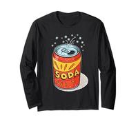 Canette de soda vibrante style pop art sodapop Manche Longue